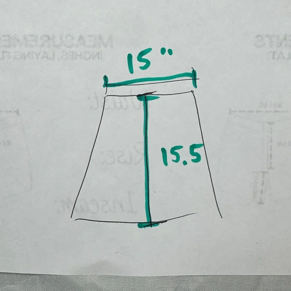 (8) LARRY LEVINE STRETCH White Skort 4 Pockets
